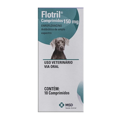 Flotril 150mg para Cães Uso Veterinário com 10 Comprimidos
