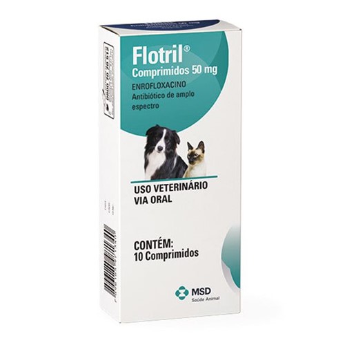 Flotril 50mg - 10 Comprimidos