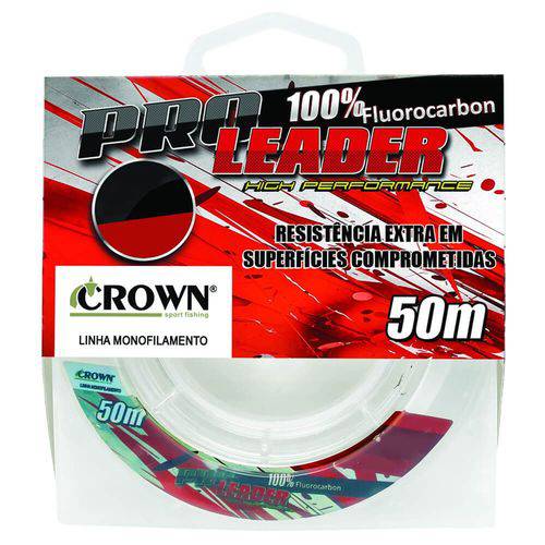 Fluorcarbono Crown Pro Leader 50 M 0,47 Mm 30 Lbs