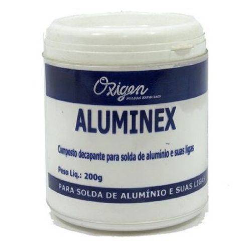 Fluxo Aluminex 200Gr para Solda de Alumínio