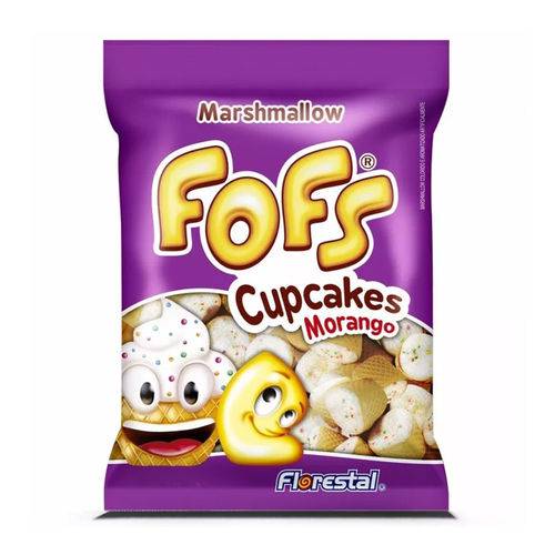 Fofs Marshmallow Cupcakes 160g - Florestal