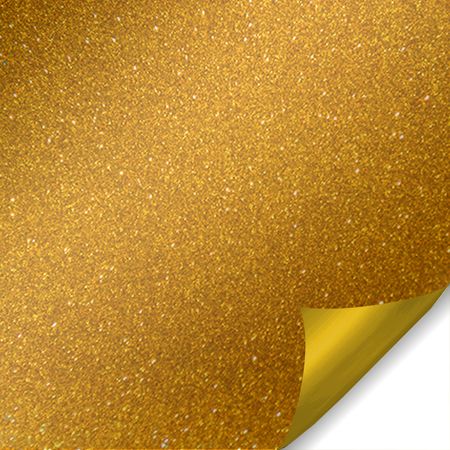 Folha de EVA - Dourado C/ Glitter