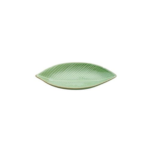 Folha Decorativa de Cerâmica Verde Leaf 4135 Lyor