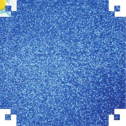 Folha em EVA 40x60cm Glitter Azul VMP