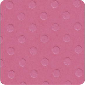Folha Scrapbook Cardstock Bolinhas II Rosa Pink Ref.19661-PCAR485 Toke e Crie