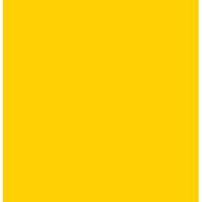 Folha Scrapbook Cardstock Liso Amarelo Ref.17495-PCAR447 Toke e Crie