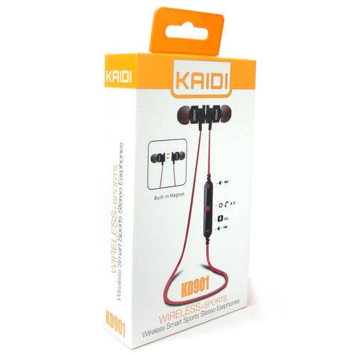 Fone de Ouvido Bluetooth Sportivo para Corrida Sem Fio - Kd-901