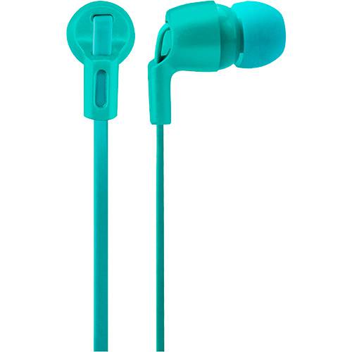 Fone de Ouvido com Microfone Multilaser Neon Series Intra-Auricular Azul