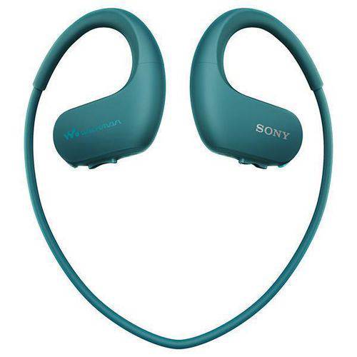 Fone de Ouvido Esportivo Sem Fio Sony Nw-ws413lm Resistente à Água - Azul