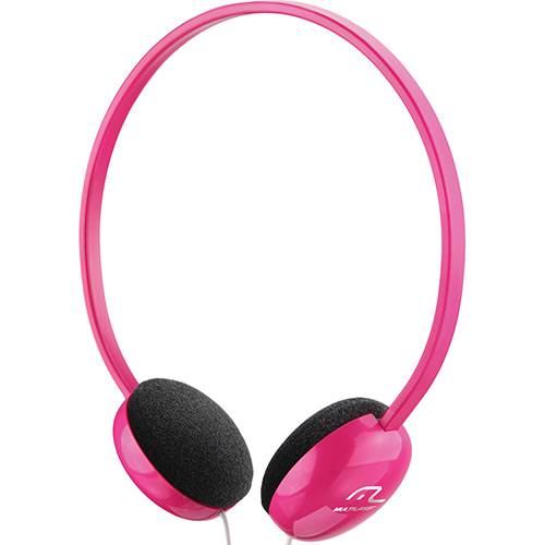 Fone de Ouvido Headphone Básico Multilaser Rosa