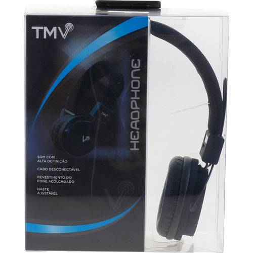 Fone de Ouvido Headphone DM2650-P Preto TMV