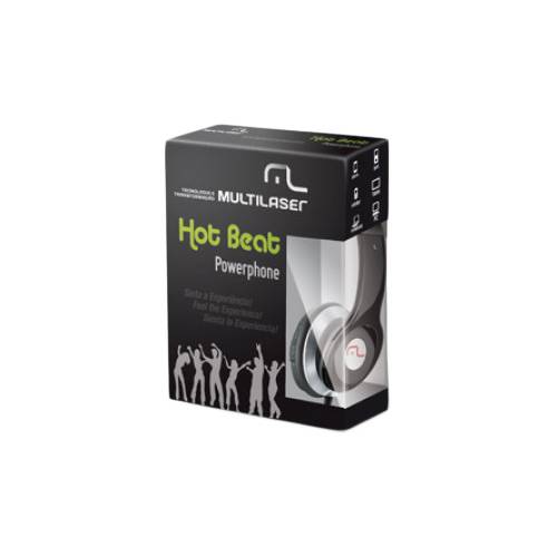 Fone de Ouvido Headphone Hot Beat Powerphone PH067 - Multilaser