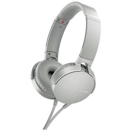 Fone de Ouvido Headphone Mdr-xb550/w - Sony (branco Gelo)