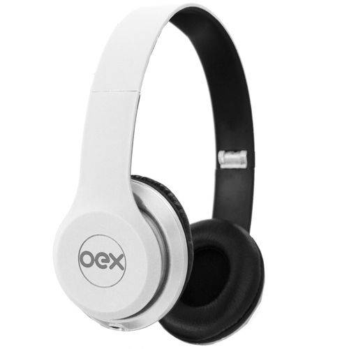 Fone de Ouvido Headphone Oex Style Hp-103 Branco