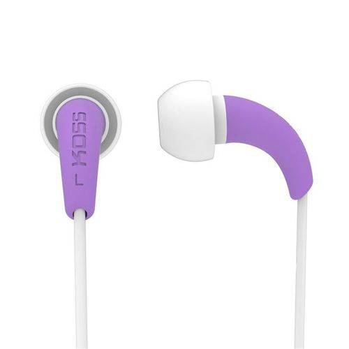 Fone de Ouvido Koss Keb 32 P Fit Bud Intra Auricular In-ear - Roxo