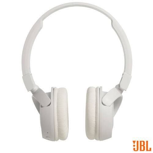 Fone de Ouvido Sem Fio JBL On Ear Headphone Branco - JBLT450BTWHT
