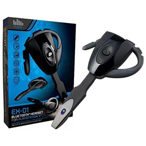 Fone Headset Bluetooth Playstation Ps3 Pc Jogos Online Live Ex-01
