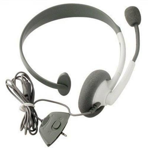 Fone Headset Headphone com Microfone para Xbox360 Slim Live Xd563