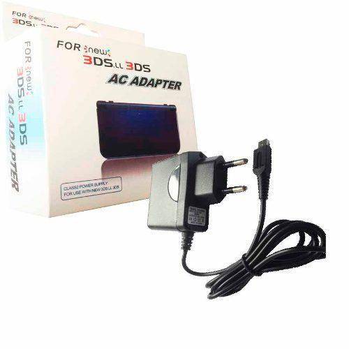 Fonte Ac Adapter Nintendo New 3ds,dsi, Dsi Xl 3ds 3ds Xl Bivolt 110-220v+cabo de 1 Metro