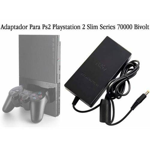 Fonte Bivolt Playstation 2 Slim Series 70000 8.5v com Cabo