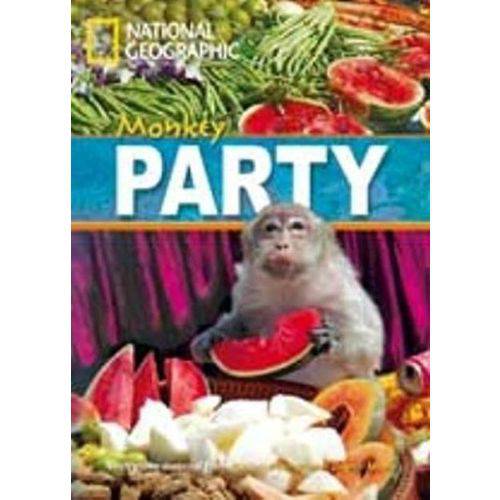 Footprint Reading Library - Level 1 800 A2 - Monkey Party - British English + Multirom