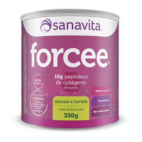 Forcee - Sanavita - Abacaxi com Hortelã - 330g