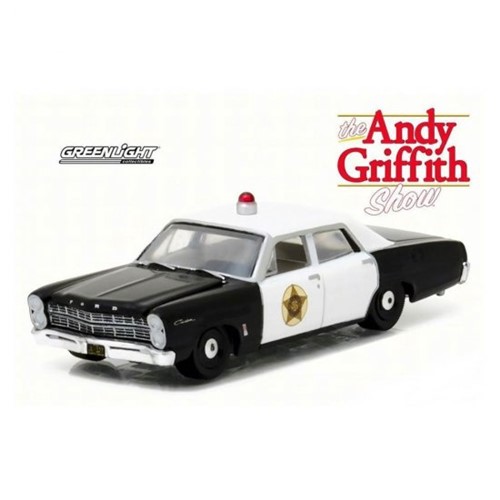 Ford Custom Police 1967 1:64 - Greenlight - Minimundi.com.br