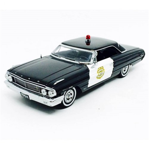 Ford Galaxie 500 1964 Minneapolis Police Car 1:18 Sun Star