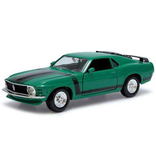 Ford Mustang Boss 302 1970 1:24 Maisto Verde