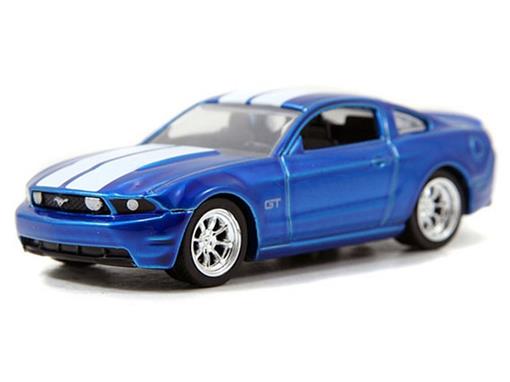 Ford: Mustang GT (2010) - Azul - Jada - 1:64 080511