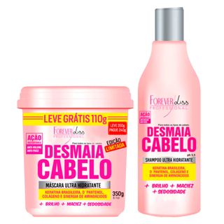 Forever Liss Desmaia Cabelo Kit - Máscara + Shampoo Kit