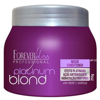 Forever Liss Platinum Blond - Máscara Matizadora 250g