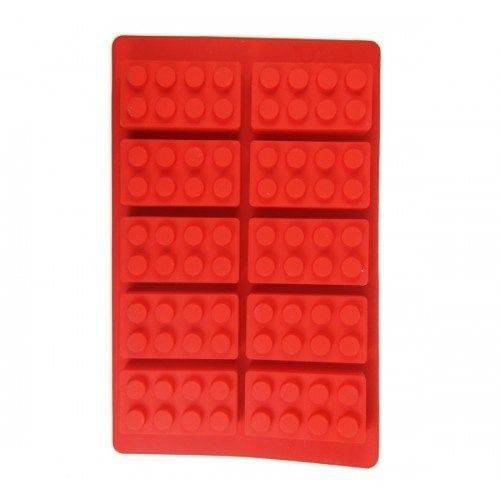 Forma de Gelo Lego Ke Home Vermelha