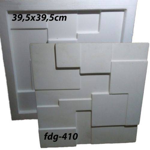 Forma de Plástico C/borracha Gesso 3d Fdg-410
