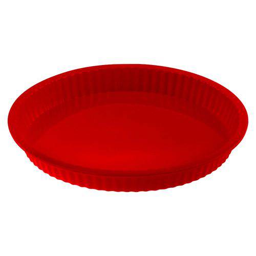 Forma de Silicone para Torta - Redonda 30cm - Vermelha