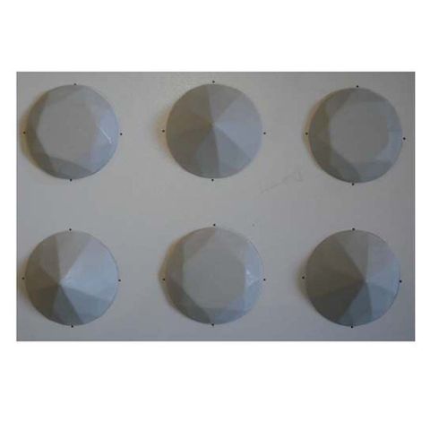 Forma PVC Bombom Diamante C/6 Cavidades