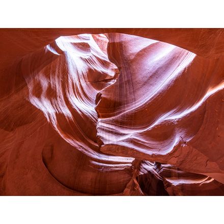 Formas Nas Pedras no Lower Antelope Canyon 1 - 47,5 X 36 Cm - Papel Fotográfico Fosco