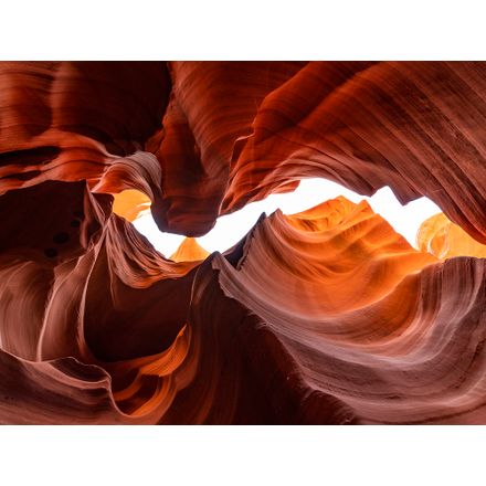 Formas Nas Pedras no Lower Antelope Canyon 2 - 47,5 X 36 Cm - Papel Fotográfico Fosco