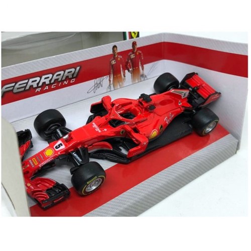 Fórmula 1 Ferrari SF71-H #5 Sebastian Vettel 2018 1:43 Burago