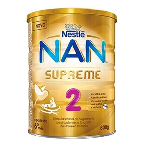 Fórmula Infantil Nestlé Nan Supreme 2 800g