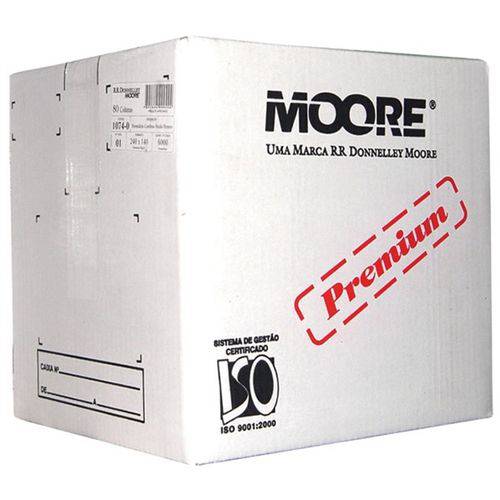 Formulário Contínuo 1 Via Moore Premium Razão Cx C/ 6.000