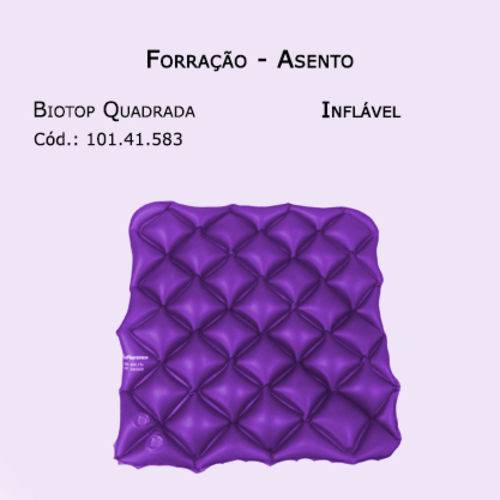 Forrações de Assento - Quadrada Biotop (inflável) - Bioflorence - Cód: 101.0583