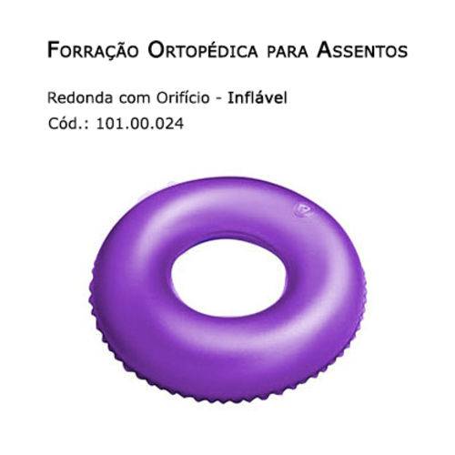 Forrações de Assento - Redonda com Orifício (inflável) - Bioflorence - Cód: 101.0024