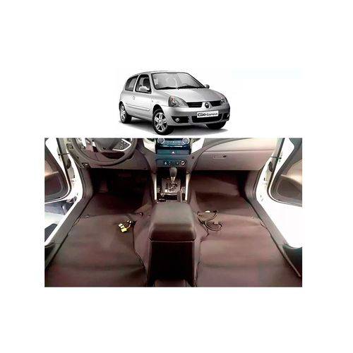 Forro Super Luxo Automotivo Assoalho para Clio 2003 a 2012