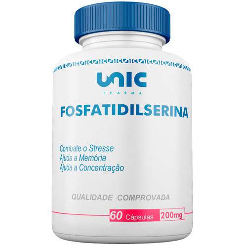 Fosfatidilserina 200mg 60 Caps Unicpharma
