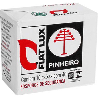 Fósforo Pinheiro 10 Unidades
