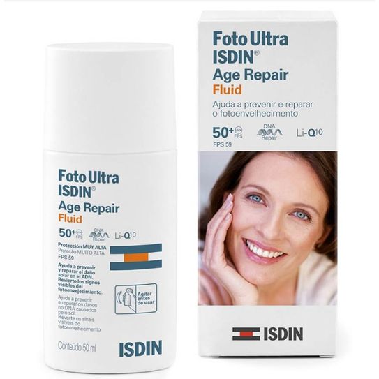 Fotoprotetor Facial Isdin Age Repair Fluído Fps 50+ 50ml