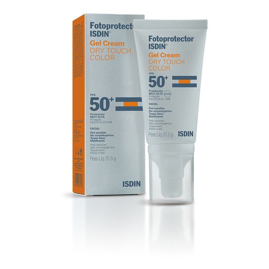 Fotoprotetor Facial Isdin Gel Cream Dry Touch Fps 50+ 51,5g