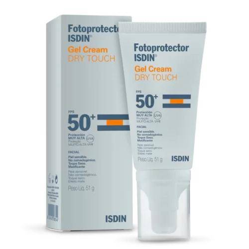 Fotoprotetor Isdin Dry Touch Gel Creme Facial Sem Cor Fps 50 51g