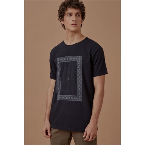 Foxton | T-Shirt Bandana Pixel Black Preto - P